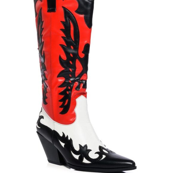 AZALEA WANG " A FORCE TO BE RECKONED WITH " MULTI COLORED WESTERN (BRAND NEW !) - Picture 4 of 7